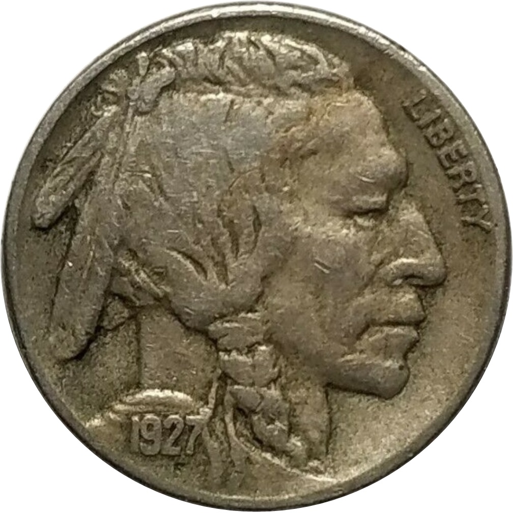 1927-S-5c-Buffalo-Nickel